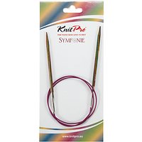 Knit Pro 80cm Symfonie Fixed Circular Knitting Needles, 4.5mm