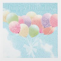 Woodmansterne Vintage Balloons Birthday Card