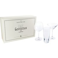 Dartington Crystal Gintuition Glasses, Set Of 3