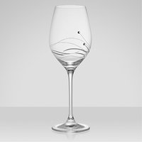 Dartington Crystal Glitz Wine Glasses, 0.33L, Set Of 2