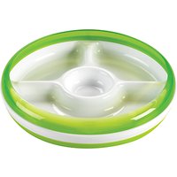 OXO Tot Divided Plate, Green