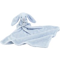 Jellycat Bashful Bunny Baby Soother Soft Toy, One Size, Blue
