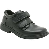 Clarks Deaton Leather Shoes, Black