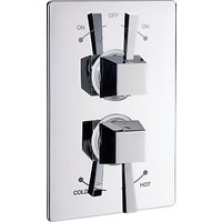 Abode Euphoria Concealed Thermostatic 2 Exit Shower Mixer, H52mm, Decadence