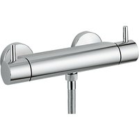 Abode Euphoria Low Pressure Thermostatic Bar Shower With Levers, H100mm
