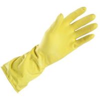 B&Q One Size Household Rubber Gloves Pack Of 2