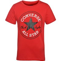 Converse Boys' Chuck Patch T-Shirt, Red