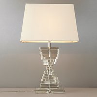 John Lewis Diana Glass Steps Table Lamp
