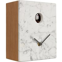 Diamantini & Domeniconi Portobello Marble Cuckoo Clock, 21 X 16cm