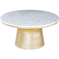 West Elm Marble Pedestal Coffee Table