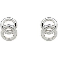 Monet Double Ring Stud Earrings