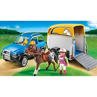 Playmobil Country SUV With Horse Trailer