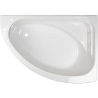 Cooke & Lewis Strand RH Acrylic Straight Bath (L)1495mm (W)1060mm