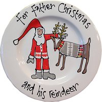 Gallery Thea Personlaised Father Christmas Plate