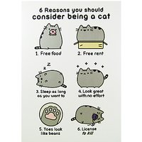 Pusheen Be A Cat Greeting Card