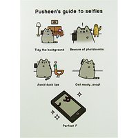 Pusheen Selfie Guide Greeting Card