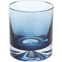 Dartington Crystal Dimple 50th Ink Blue Old Fashioned Tumbler, Set Of 2