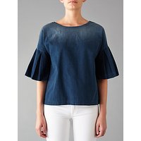 7 For All Mankind English Harbour Blouse, Denim