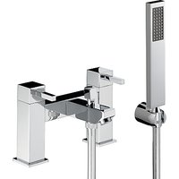 Abode Zeal Deck Mounted Bath/Shower Mixer With Shower Handset