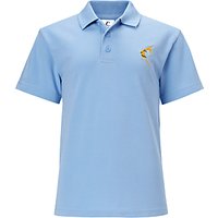 Thomson House School Unisex Polo Shirt, Sky Blue