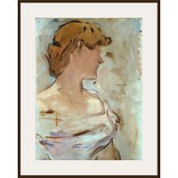 The Courtauld Gallery, Edouard Manet - Au Bal - Marguerite De Conflans En Toilette De Bal 1887-1880 Print