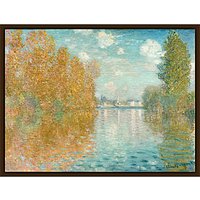 The Courtauld Gallery, Claude Monet - Autumn Effect At Argenteuil 1873 Print