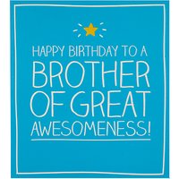 Happy Jackson Brother Birthday Card