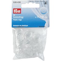 Prym Plastic Blind Rings, Pack Of 30