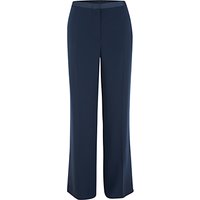 Chesca Satin Back Trousers, Navy
