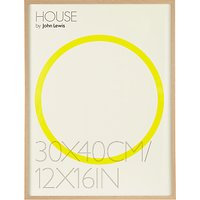 House By John Lewis Aluminium Photo Frame, 12 X 16 (30 X 40cm)