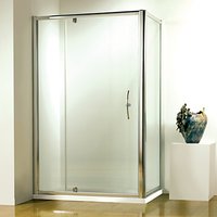John Lewis 80 X 80cm Shower Enclosure With Pivot Front Door