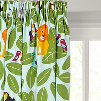 Little Home At John Lewis Animal Fun Pencil Pleat Blackout Lined Children's Curtains