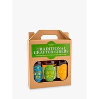 Staffordshire Brewery Traditional Crafted Ciders Set, 3 X 500ml