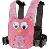 LittleLife Owl Animal Harness, Pink