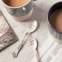 Cutlery Commission Silver-Plated Mum's Spoon Teaspoon