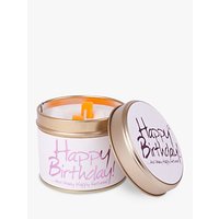 Lily-Flame Happy Birthday Scented Candle Tin