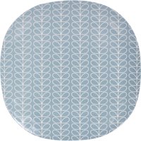 Orla Kiely Linear Stem Large Plate, Blue