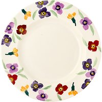 Emma Bridgewater Wallflower Dinner Plate, Multi, Dia.28cm
