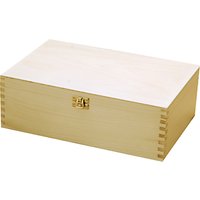 Aumuller Korbwaren Rectangular Wooden Sewing Box