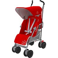Maclaren Techno XT Stroller, Red/Silver