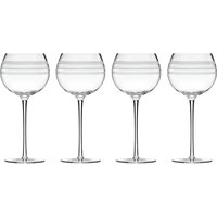 Kate Spade New York Library Stripe Wine Glasses, Set Of 4