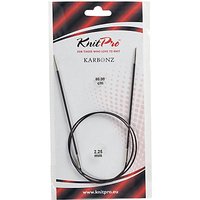 Knit Pro Karbonz 80cm Fixed Circular Knitting Needles