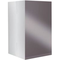 B&Q Marletti Gloss Anthracite Single Door Wall Cabinet (W)300mm