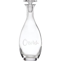 Kate Spade New York Two Of A Kind 'Ours' Decanter