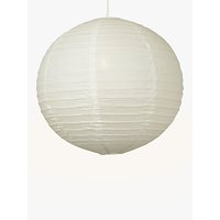 House By John Lewis Easy-to-Fit Large Paper Sphere, White, 60cm