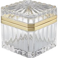 John Lewis Art Deco Glass Trinket Box
