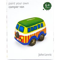 John Lewis Paint Your Own Camper Van Money Box