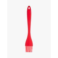 House By John Lewis Silicone Pastry Brush, Red