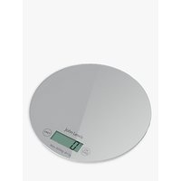 House By John Lewis Round Silver Kitchen Scale