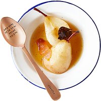 Cutlery Commission Rose Gold Personalised Dessert Spoon